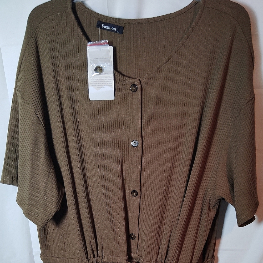 Fashion romper brown